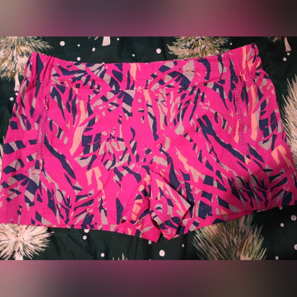 Reel Legends Pink and Blue Athletic Shorts